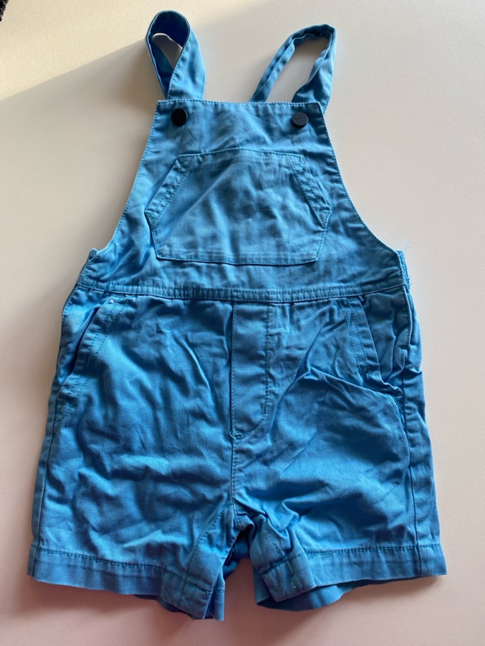 Blue Kids' Short Overalls Jacadi